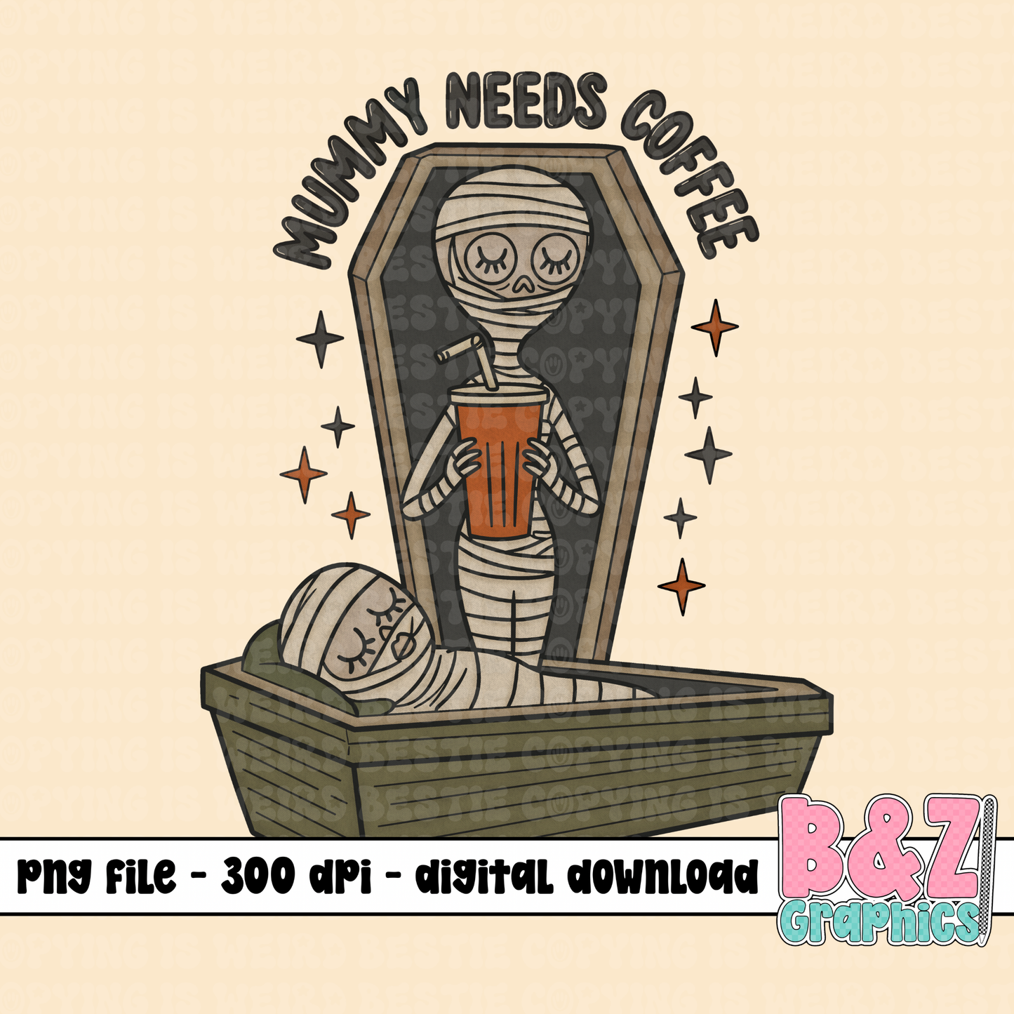 Mummy Needs Coffee PNG