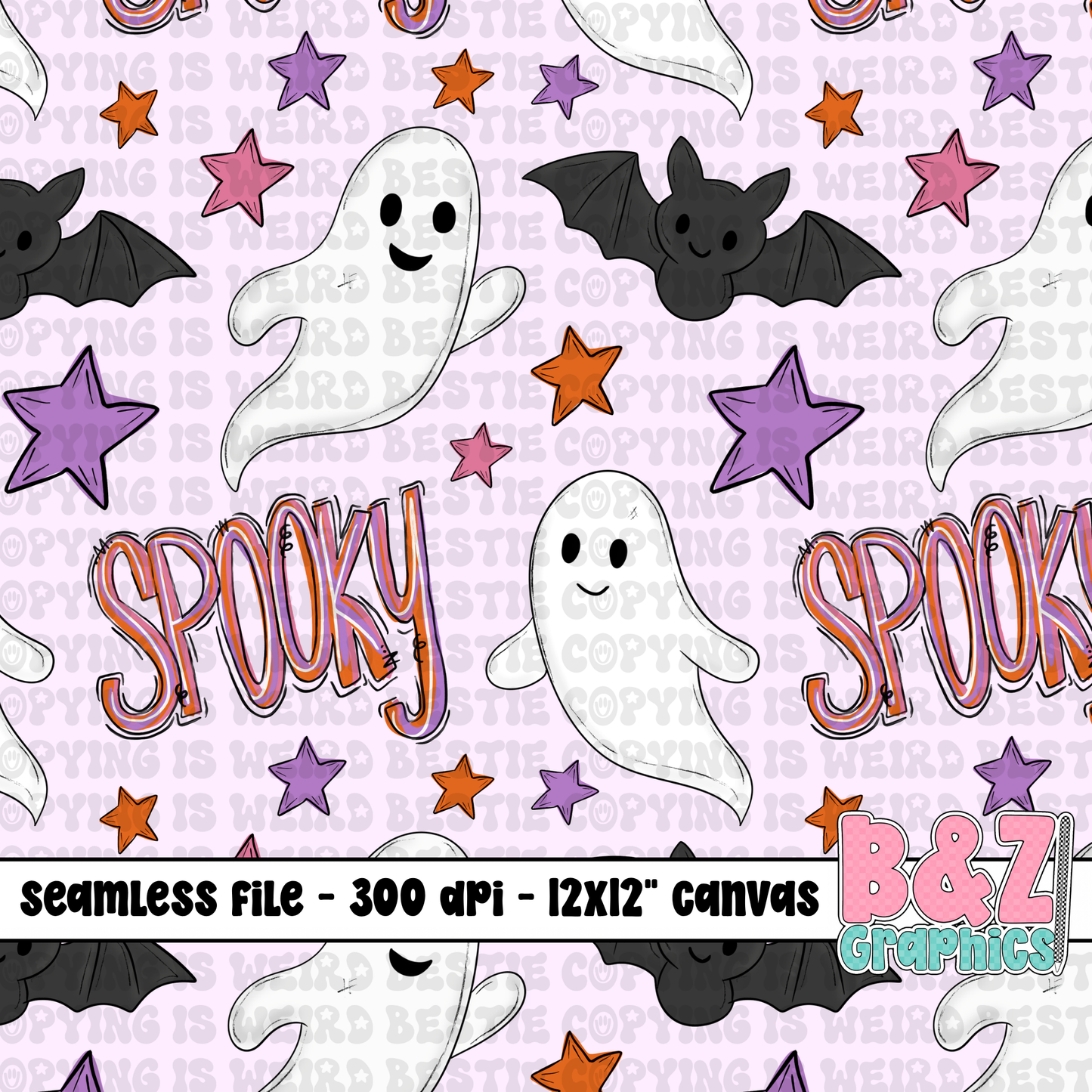 Girly Spooky Seamless