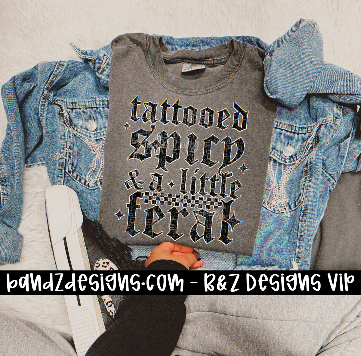 Tattooed Spicy & A Little Bit Feral